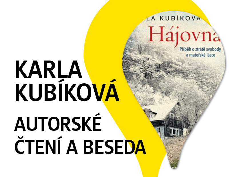 Karla Kubíková – autorské čtení a beseda